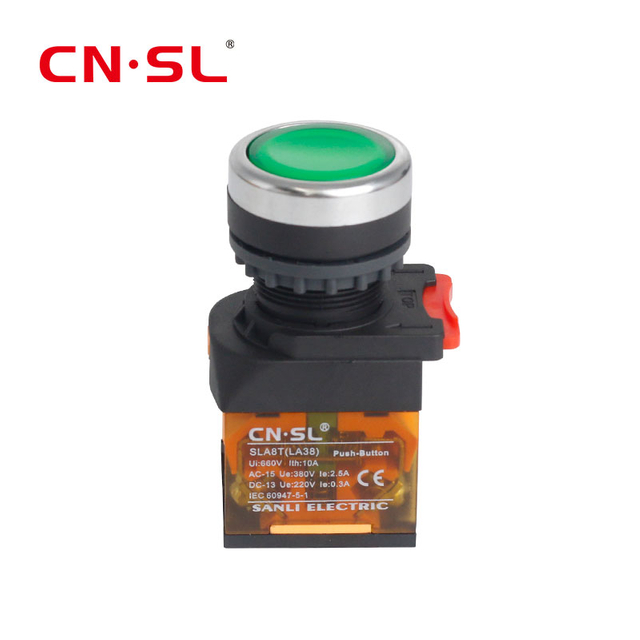 SLA8H Водонепроницаемый пластиковый кнопочный переключатель 10А