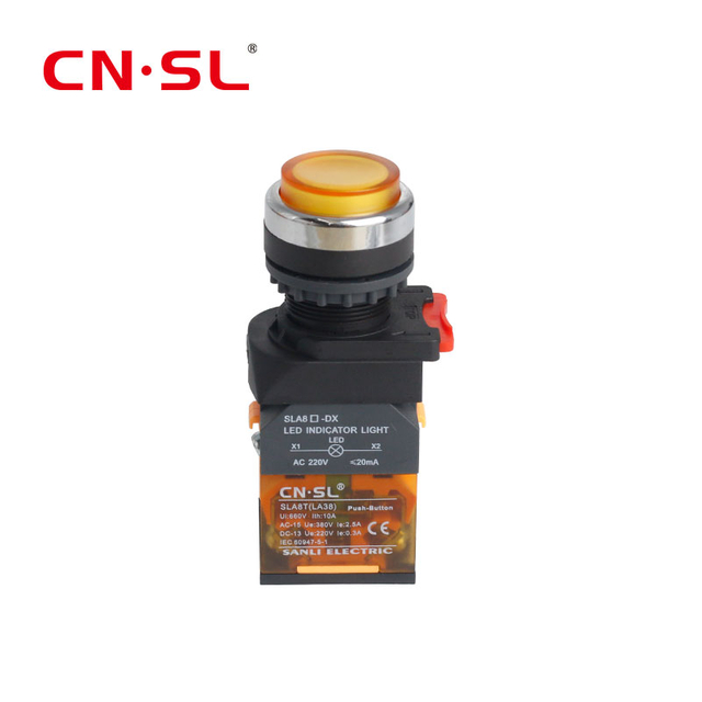 Мгновенный сброс с кнопкой светодиодной подсветки для лифтов