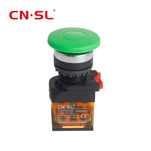 Горячий продавать кнопочный переключатель с грибовидной головкой для распределительного устройства электрооборудования